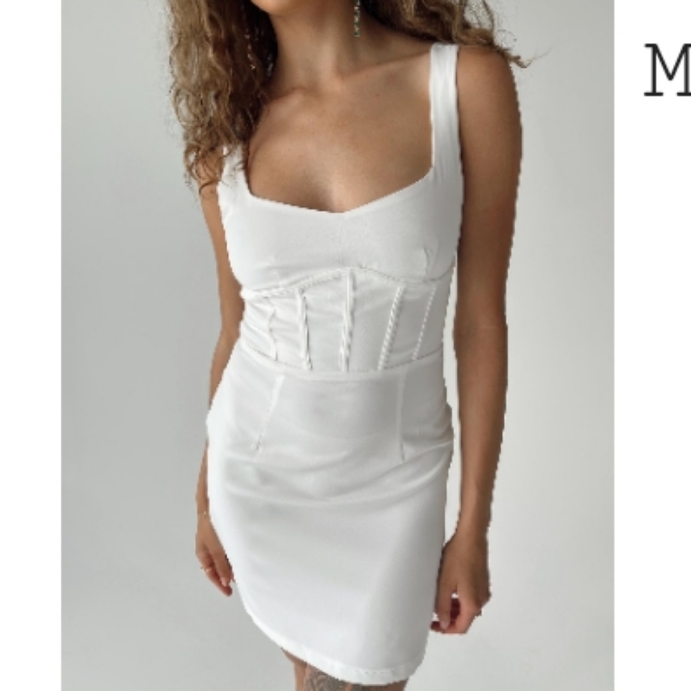 Miya white mini dress